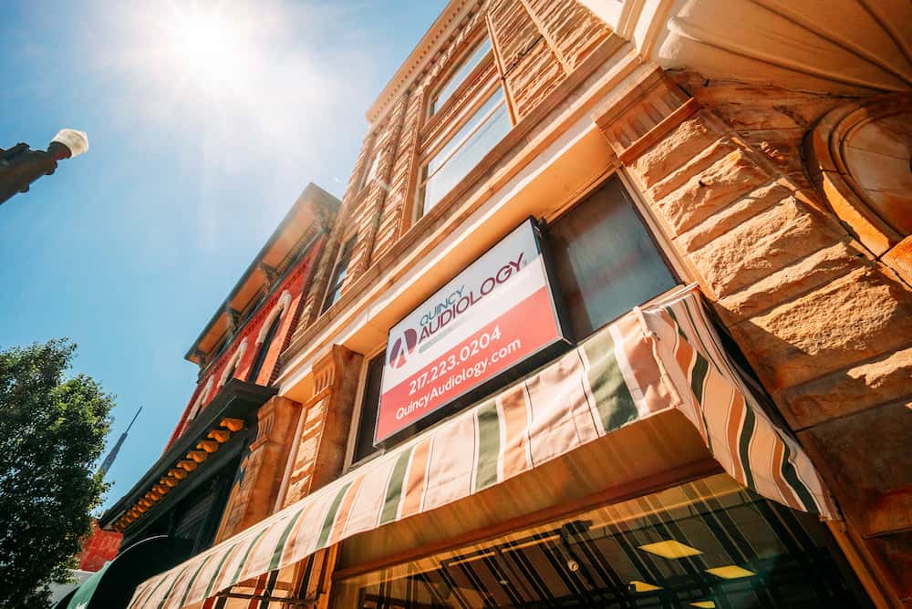 Quincy Audiology Front Building Sign