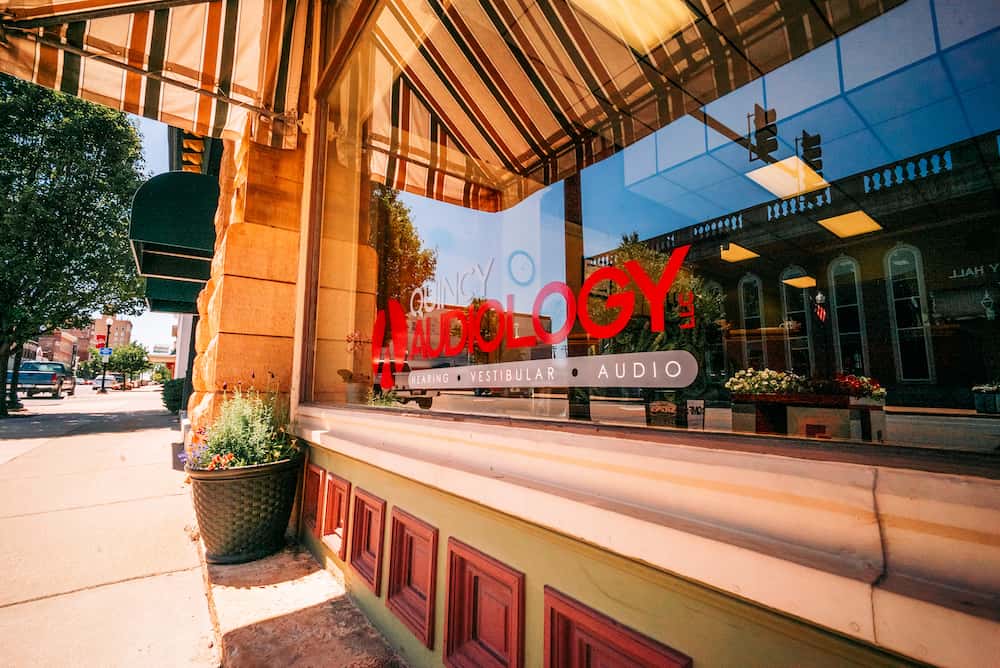 Quincy Audiology Front Window